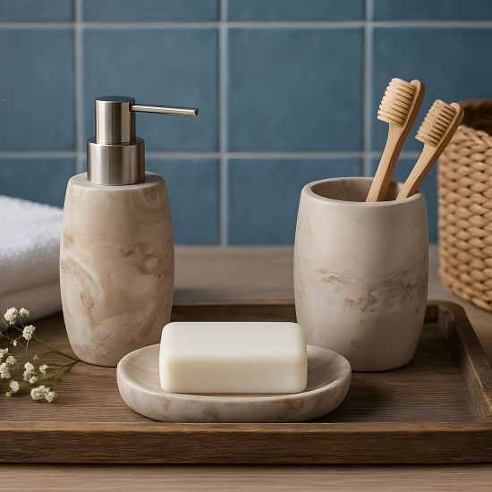 Ceramic Bathroom Set